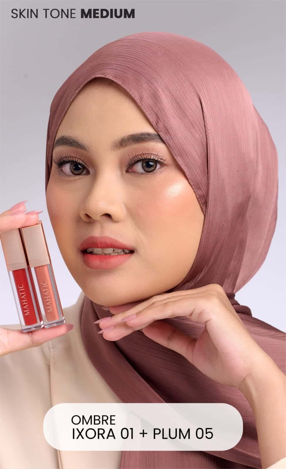 Mahatic Ombre Ixora dan Plum